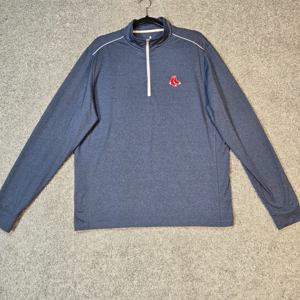 Johnnie-O Boston Red Sox MLB Lammie performance 1/4 zip Men Large